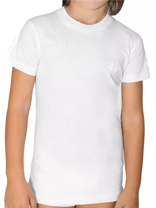 NAVIGARE - 13020 T-shirt Bimbo Girocollo in 100% Cotone - 3 Pezzi