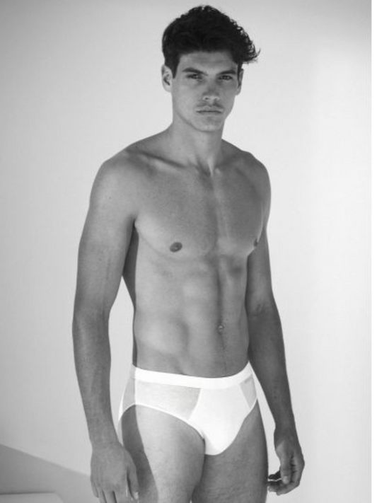 ENRICO COVERI - ES1130 Slip uomo in filo di scozia - 6 pezzi