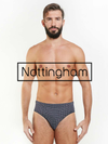 NOTTINGHAM - Slip uomo in cotone elastico interno 6 Pezzi - SM765