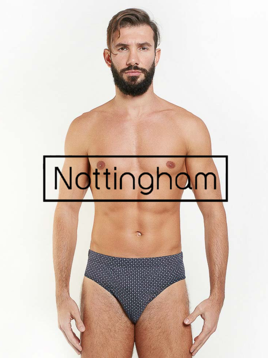 NOTTINGHAM - Slip uomo in cotone elastico interno 6 Pezzi - SM765