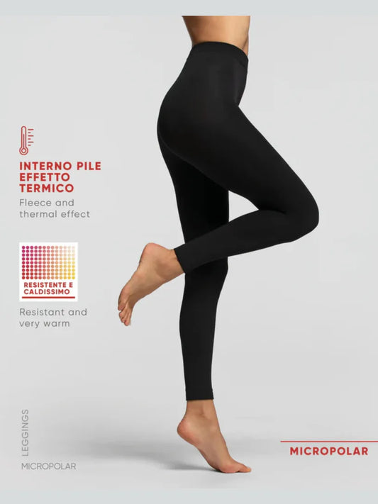 Pompea - Leggings Micropolar Termico