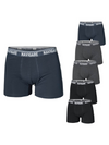 NAVIGARE - 573E Boxer Uomo Elastico Esterno in Cotone Elasticizzato - 6 Pezzi