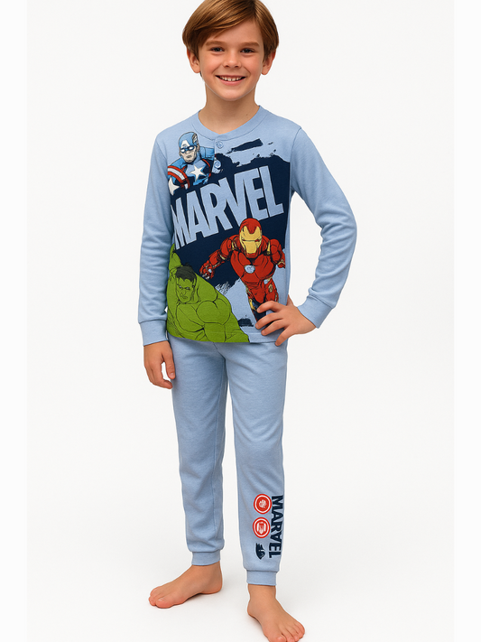 SABOR - Pigiama Bimbo AVENGERS Caldo Cotone - MV40M7621