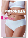 COTONELLA - Slip donna midi in cotone elasticizzato 3940 - 6 Pezzi