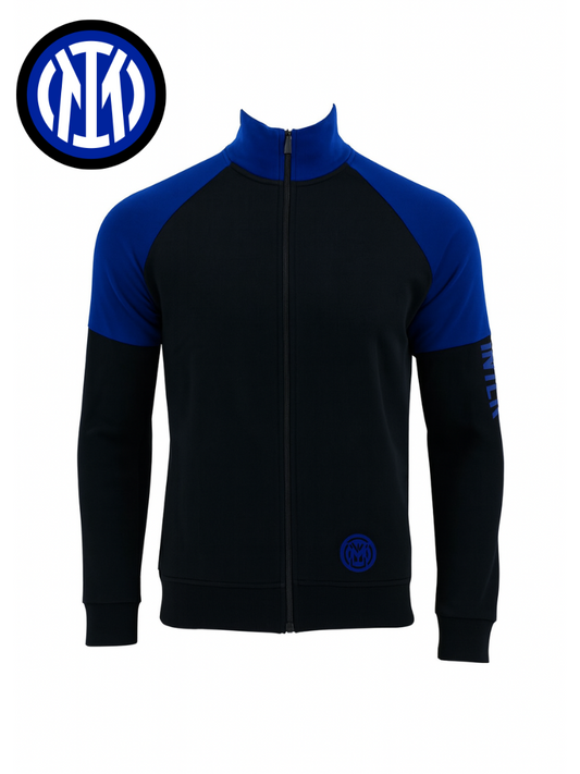 Felpa uomo INTER con zip - F10 2030