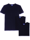 NAVIGARE - 571 T-shirt Uomo Scollo V in Cotone Bielastico - 3 Pezzi