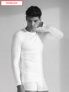 ENRICO COVERI - ET1204 Maglia manica lunga caldo cotone - 3 pezzi