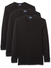 NAVIGARE - 113 Maglia Uomo Manica Lunga Girocollo Caldo Cotone - 3 Pezzi
