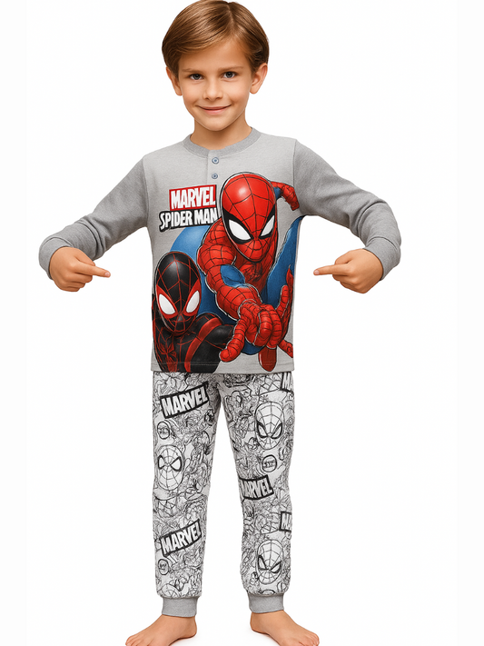 SABOR - Pigiama Bimbo SPIDERMAN Caldo Cotone - MV40M7635