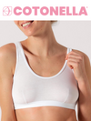 COTONELLA - Brassiere in cotone elasticizzato - GD487
