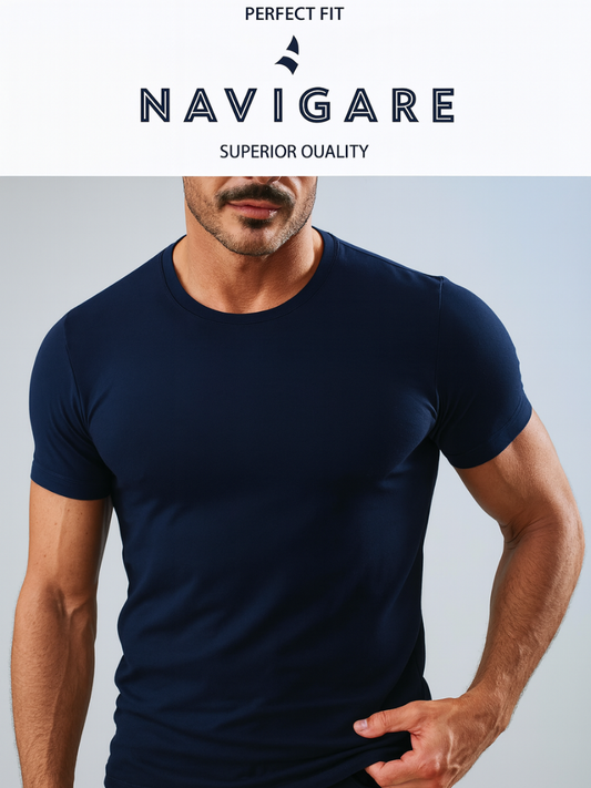 NAVIGARE - T-shirt in cotone SUPERIOR QUALITY 3 Pezzi - 580