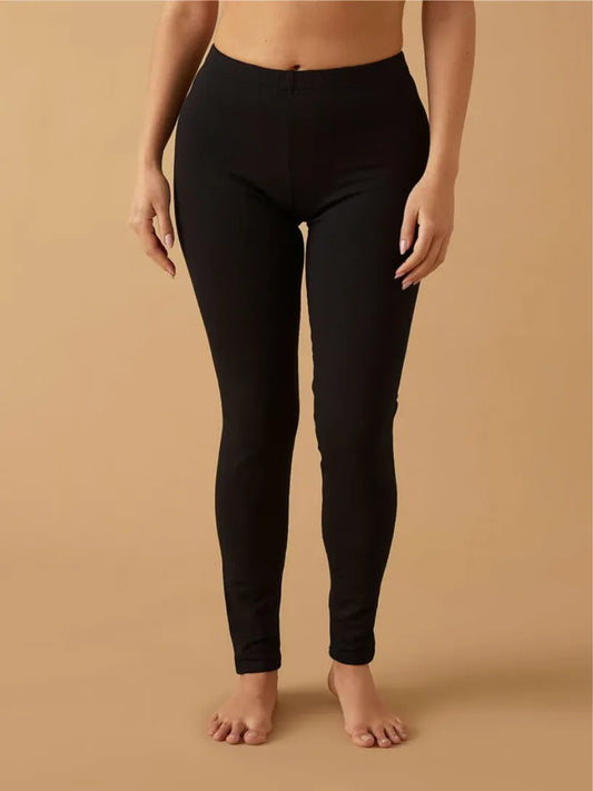 Leggings Donna Taglia Maxi in Caldo Cotone Jadea 4200