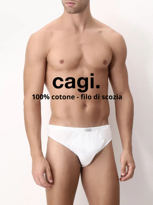 CAGI - Slip uomo Mini in cotone Filo di Scozia - 1208