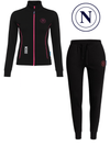 Tuta donna SSC NAPOLI in felpa full zip - F10 1125