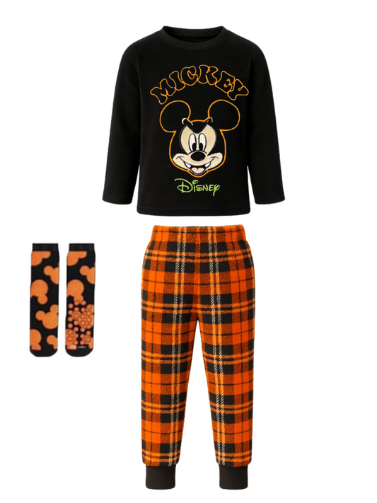 SABOR - Set Pigiama + Antiscivolo in Coral MICKEY MOUSE HALLOWEEN - DY45G7427