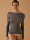 Maglia Donna Scollo A Barca con Cashmere Jadea 4064