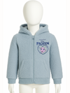 SABOR - Felpa bimba Sherpa con Cappuccio FROZEN - DY55L0722