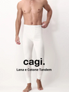 CAGI - Mutanda Lunga Uomo in Lana Cotone - 5288