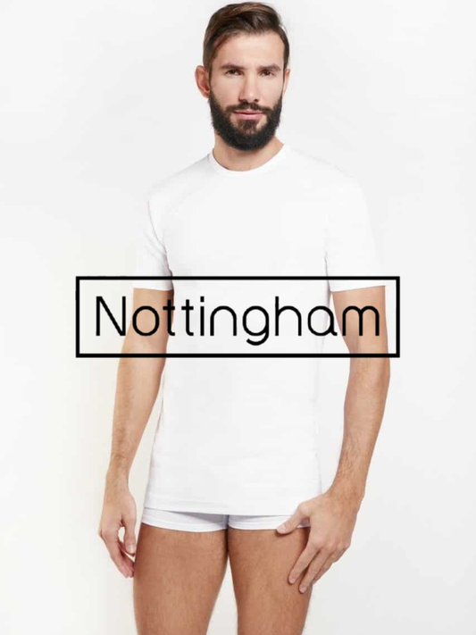NOTTINGHAM - T-Shirt uomo girocollo in cotone jersey - 3 Pezzi - TM6102