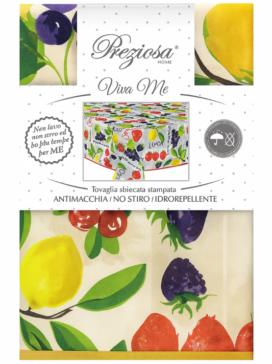 PREZIOSA - Tovaglia VIVA ME Antimacchia No Stiro Idrorepellente