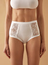 Culotte Donna Jadea 534 in Cotone Modal e Pizzo - 6 Pezzi