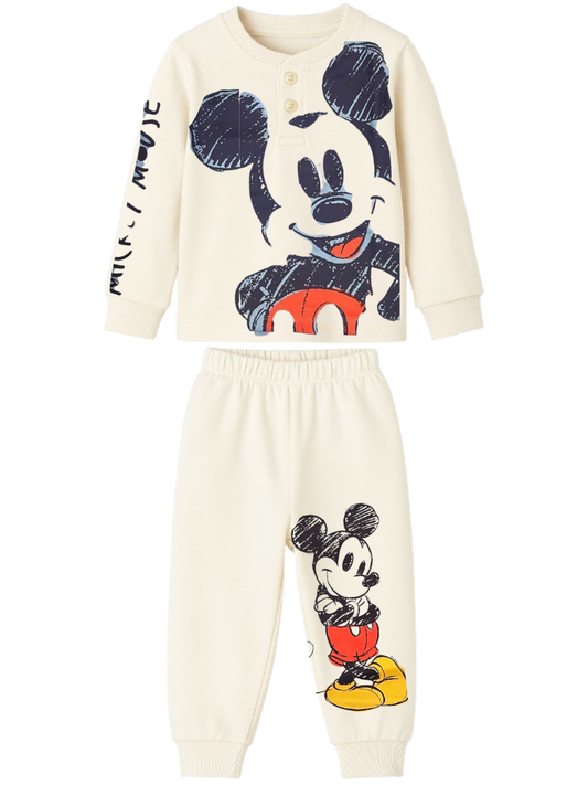 SABOR - Pigiama bambino MICKEY MOUSE in cotone felpato - 4714