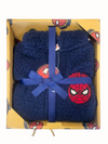 SABOR - Felpa bimbo Sherpa con Cappuccio SPIDERMAN - MV45M4412