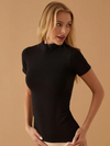 Lupetto Donna Mezza Manica in Cotone Elasticizzato Jadea 4062