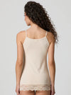 Top Canotta Donna con Pizzo in Cotone Modal Jadea 4327