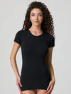 T-Shirt Donna Girocollo in Cotone Modal 4180