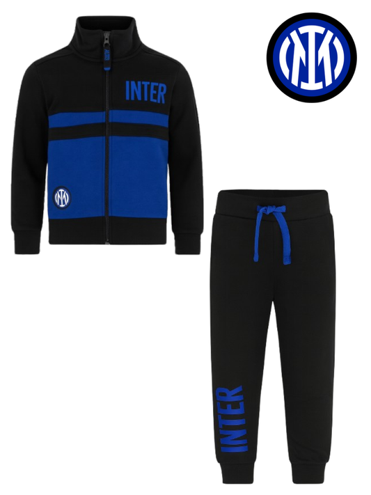 Tuta bimbo INTER in felpa full zip - F30 1140
