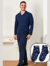 RELIABLE - Pigiama uomo in caldo cotone + calzini - DIODATO