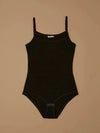 Body Donna Spalline Sottili in Cotone Jadea 4155