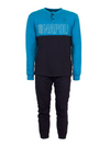 Pigiama uomo SSC NAPOLI in caldo cotone - T10 1175