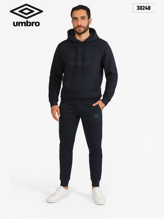 UMBRO - Tuta felpa uomo con cappuccio - Art.30248