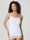 Top Canotta Donna con Pizzo in Cotone Modal Jadea 4327
