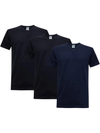 NOTTINGHAM - T-Shirt uomo scollo a V 100% cotone - 3 Pezzi -TV16