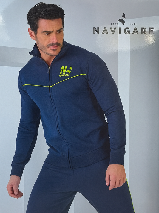 NAVIGARE - Tuta uomo felpata full zip - 29600
