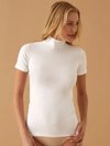 Lupetto Donna Mezza Manica in Cotone Elasticizzato Jadea 4062