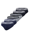 NOTTINGHAM - Slip uomo in cotone con elastico esterno 6 Pezzi - SM80