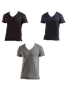 ENRICO COVERI - ET1101 T-shirt uomo cotone pettinato scollo V - 3 pezzi