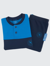Pigiama uomo SSC NAPOLI in caldo cotone - T10 1195