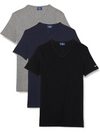 NAVIGARE - 571 T-shirt Uomo Scollo V in Cotone Bielastico - 3 Pezzi