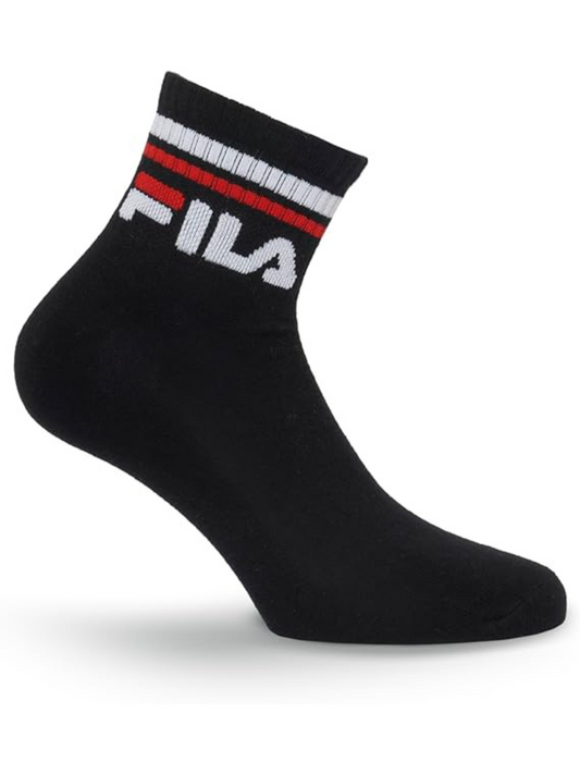 FILA - 9398 Calzini Quarter Unisex in cotone - 3 Paia