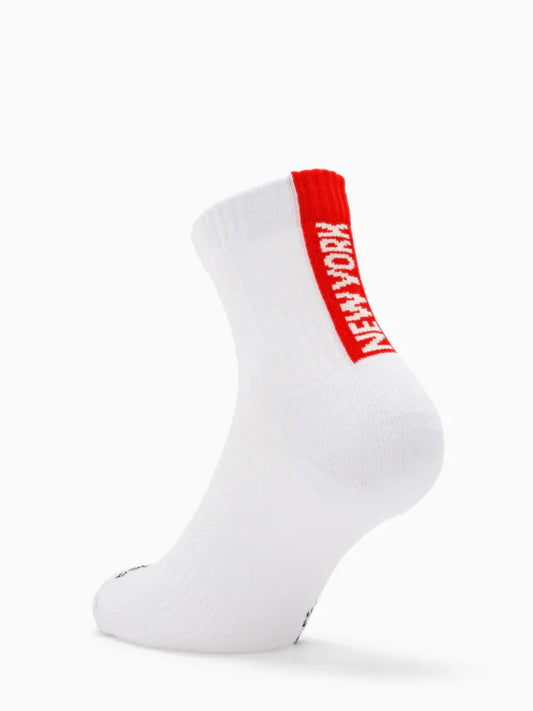 Pompea - Calza Corta Tennis Unisex CITY - 3 Paia