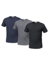 ENRICO COVERI - ET1000 T-shirt uomo cotone bielastico - 3 pezzi