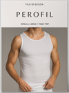 PEROFIL - Canotta Uomo Spalla Larga Filo di Scozia - VPRT00172