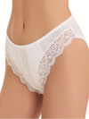 Love and Bra - 303 Slip Vita Alta in Cotone Elasticizzato e Pizzo