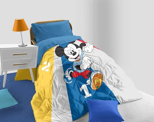 DISNEY - Trapunta Mickey Mouse Singolo
