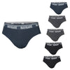 NAVIGARE - 574 Slip Uomo Elastico Esterno in Cotone Elasticizzato - 6 Pezzi